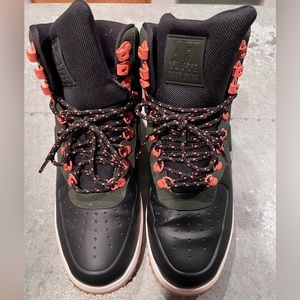 Nike Lunar Force 1 Duckboot 18, Black Sequoia, Men’s size 12